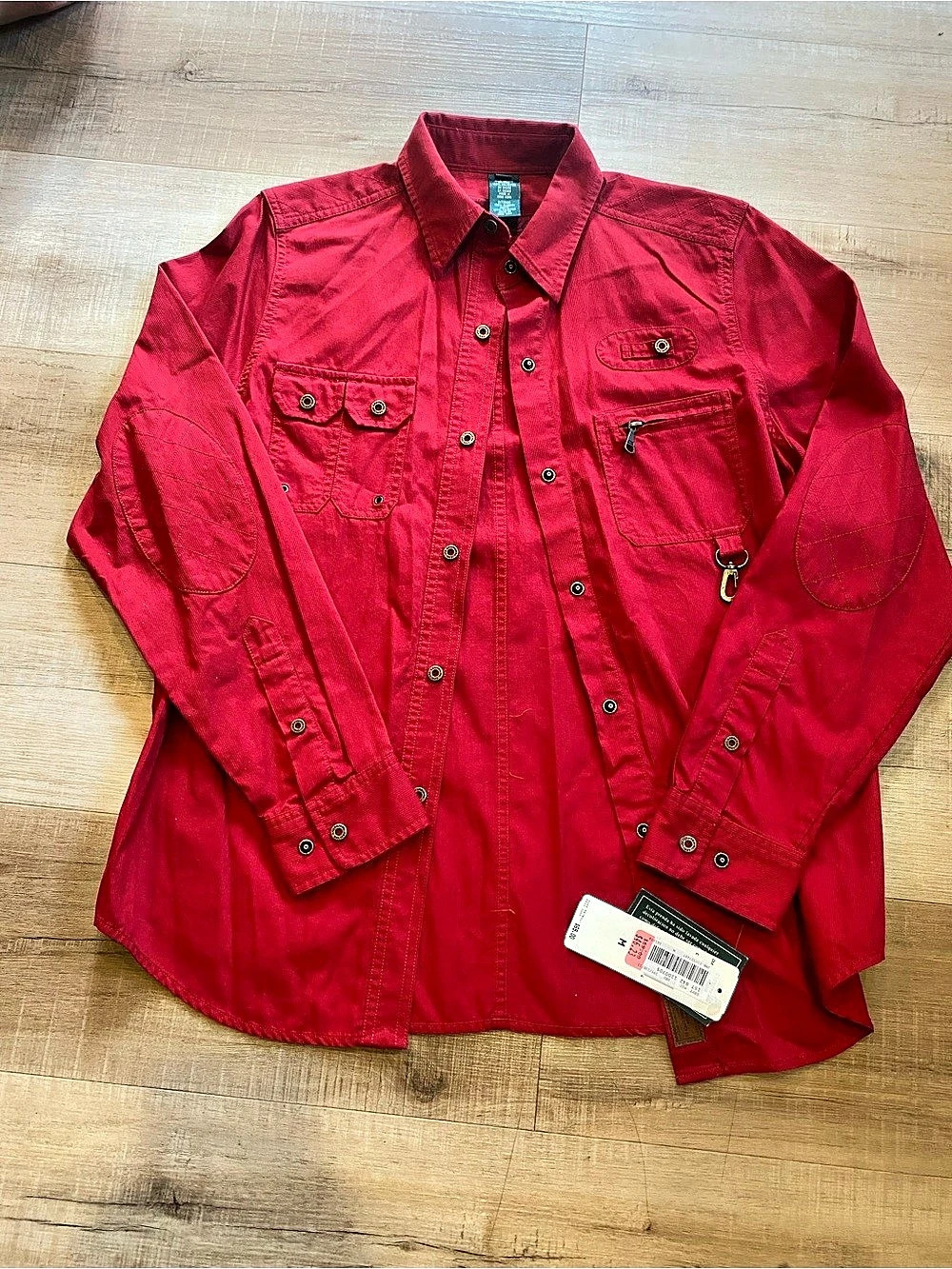 Lauren Ralph Lauren Dry Goods Classic Fit Cotton Button Down Utility Shirt